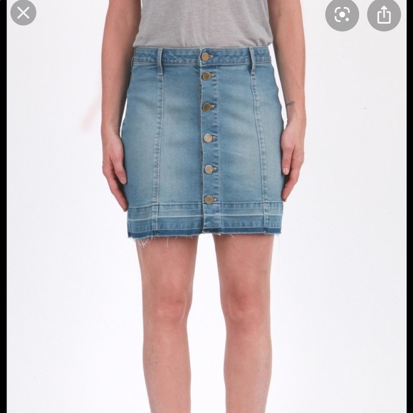 articles of society denim skirt